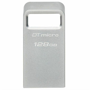 USB stick Kingston DTMicro Silver 128 GB