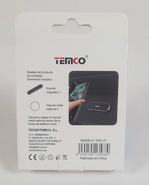 Imán de soporte móvil TEMCO Soporte magnético