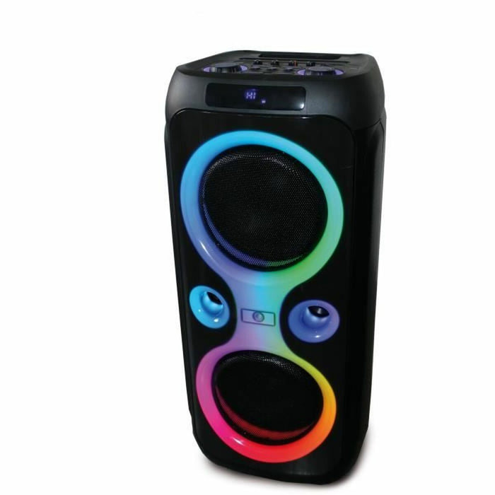 Altavoz Bluetooth Portátil R-music Roller Box Negro