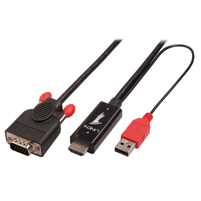 Adaptador DisplayPort a HDMI LINDY 41456 Negro