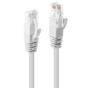 Cable de Red Rígido UTP Categoría 6 LINDY 48092 Blanco 1 m 1 unidad