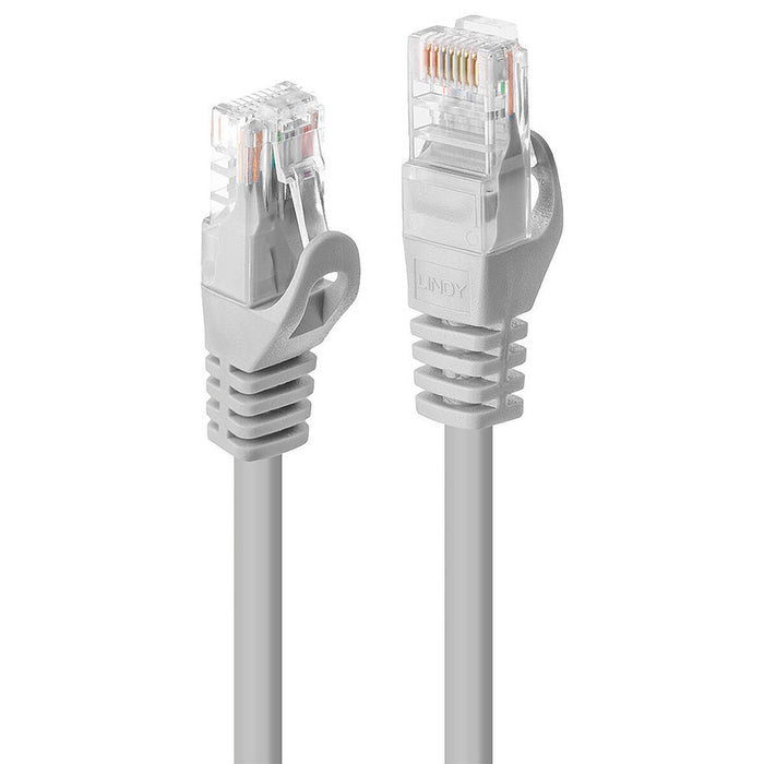 UTP Category 6 Rigid Network Cable LINDY 48369 Grey 20 m