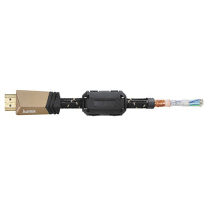 Cable HDMI Hama 00205025 Negro 1,5 m Marrón