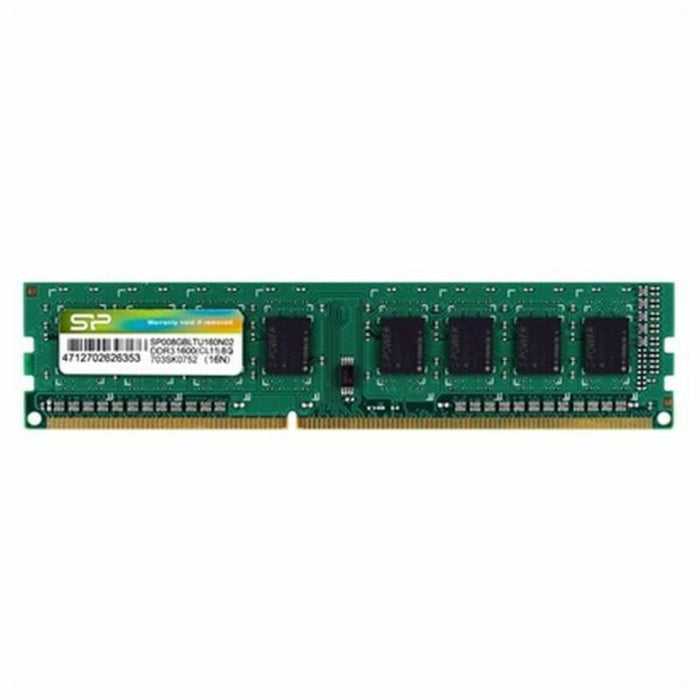 Memoria RAM Silicon Power DDR3 240-pin DIMM 8 GB 1600 Mhz DDR3 SDRAM