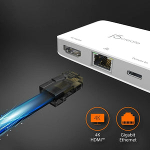 USB Hub j5create JCA351-N White
