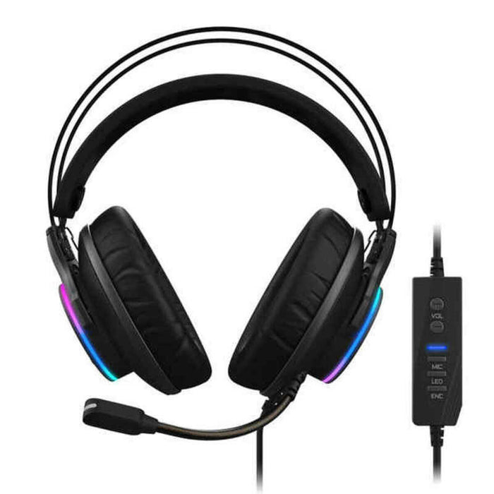 Headphones with Microphone Gigabyte GP-AORUS-H1 Black Multicolour (1 Unit)