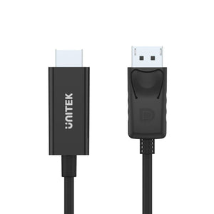 DisplayPort to HDMI Adapter Unitek Y-5118CA Black 1,8 m