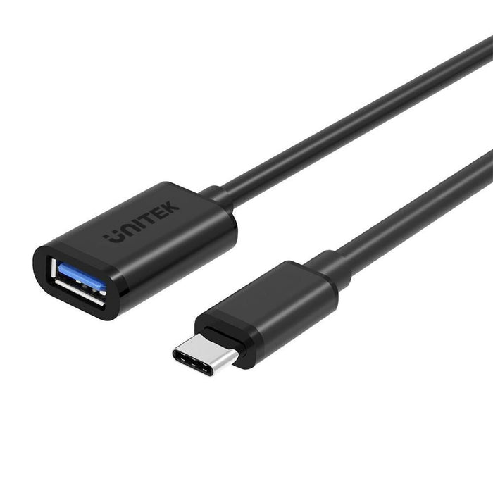 Cable USB-C a USB Unitek Y-C476BK 20 cm