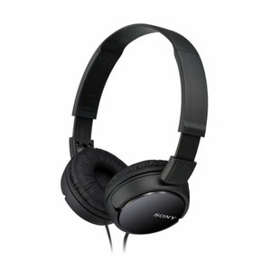 Foldable Headphones Sony MDRZX110B Black External supraaural With cable