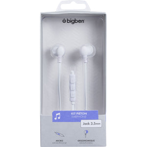 Auriculares BigBen Connected KPBOUTONW Blanco