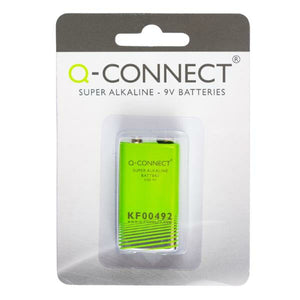 Batteries Q-Connect KF00492 9 V (1 Unit)