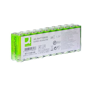 Batteries Q-Connect KF10848 1,5 V AA (20 Units)
