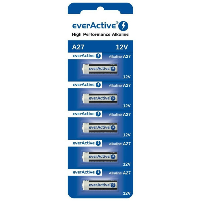 Pilas EverActive 27A 12 V (5 Unidades)