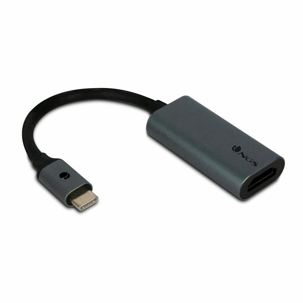 Adaptador USB C a HDMI NGS WONDERHDMI Gris 4K Ultra HD