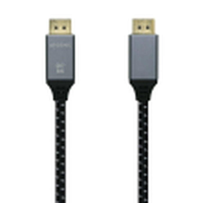 Cable DisplayPort Aisens Negro Negro/Gris 50 cm